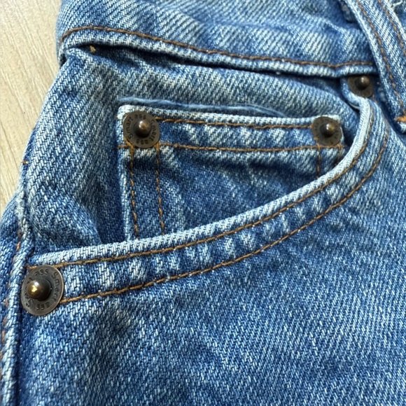 Reformation Dixie High Rise Jean Short in Iskar Women’s Size 23 - Picture 4 of 10